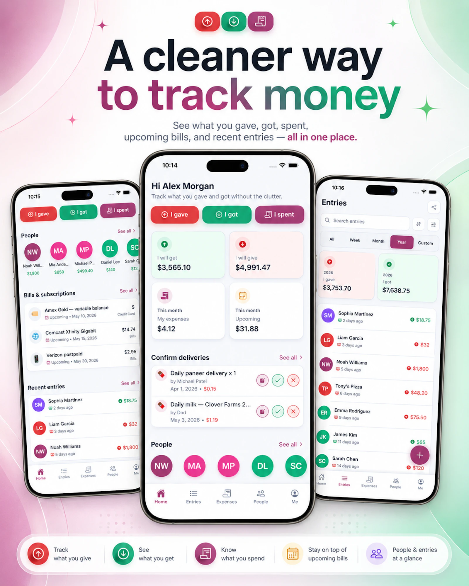 Payback: Money & Expenses screenshot 1