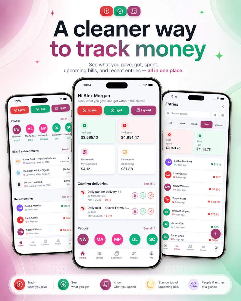 Payback: Money & Expenses screenshot 1