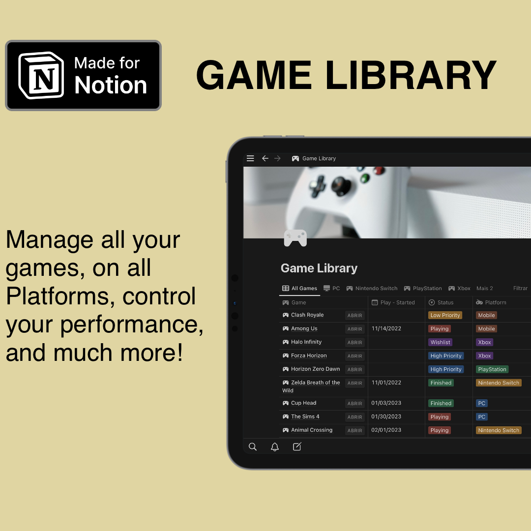 startuptile Game Library-Control your game library all games cataloger by platform