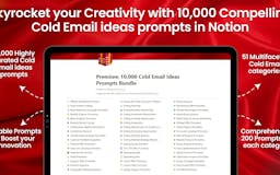 10,000 Cold Email Ideas Prompts media 2