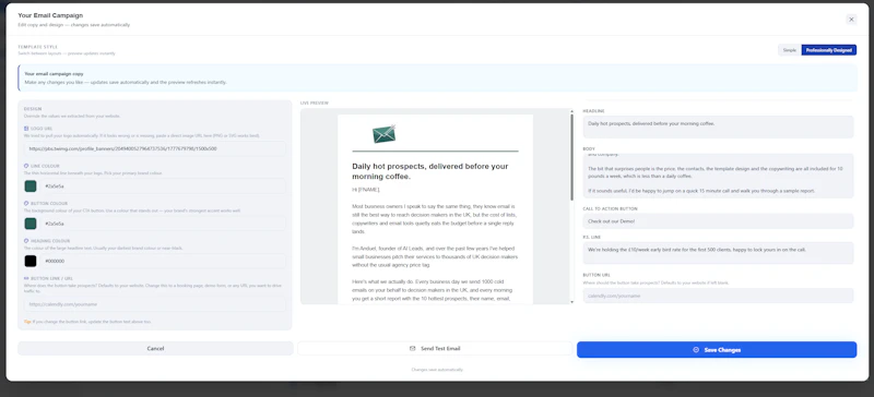 AI Leads screenshot 3
