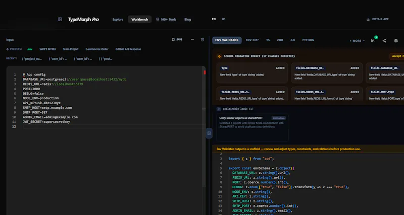 TypeMorph screenshot 3