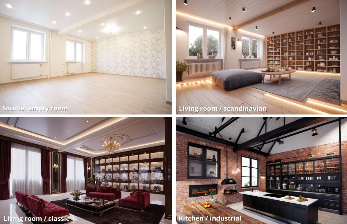 Room AI: Professional Virtual Staging product banner