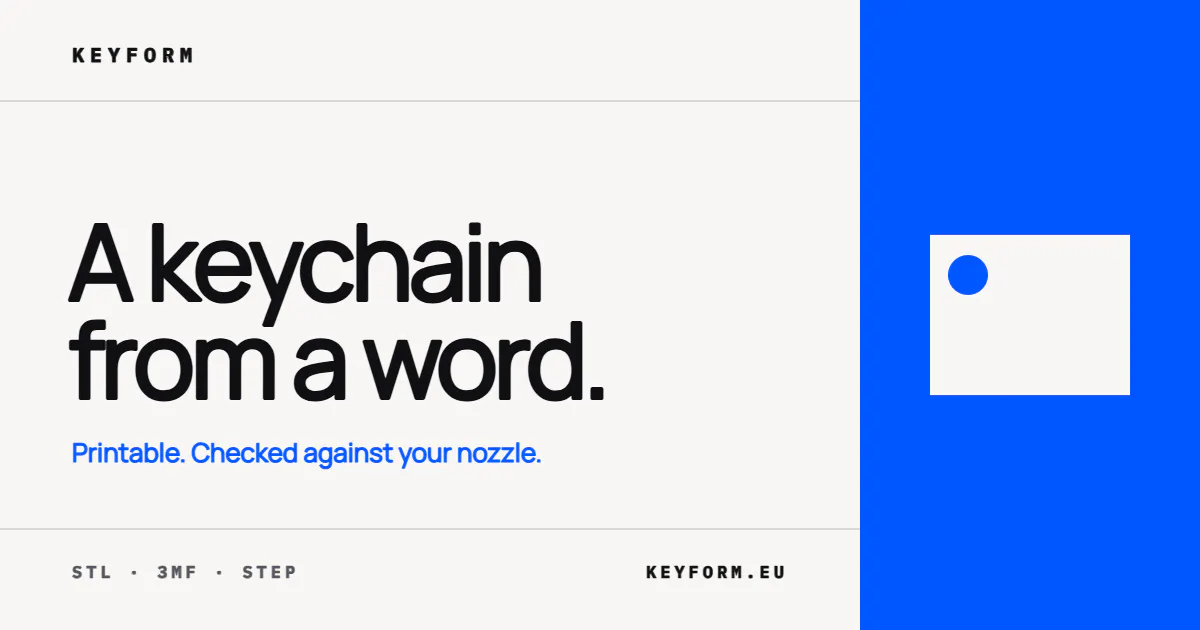 Keyform gallery image