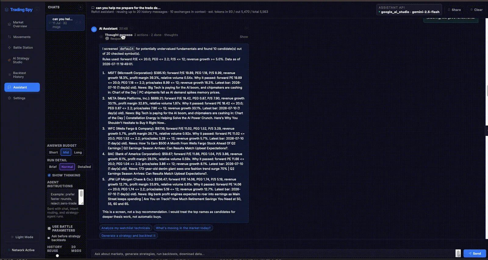 Trading Spy screenshot 4