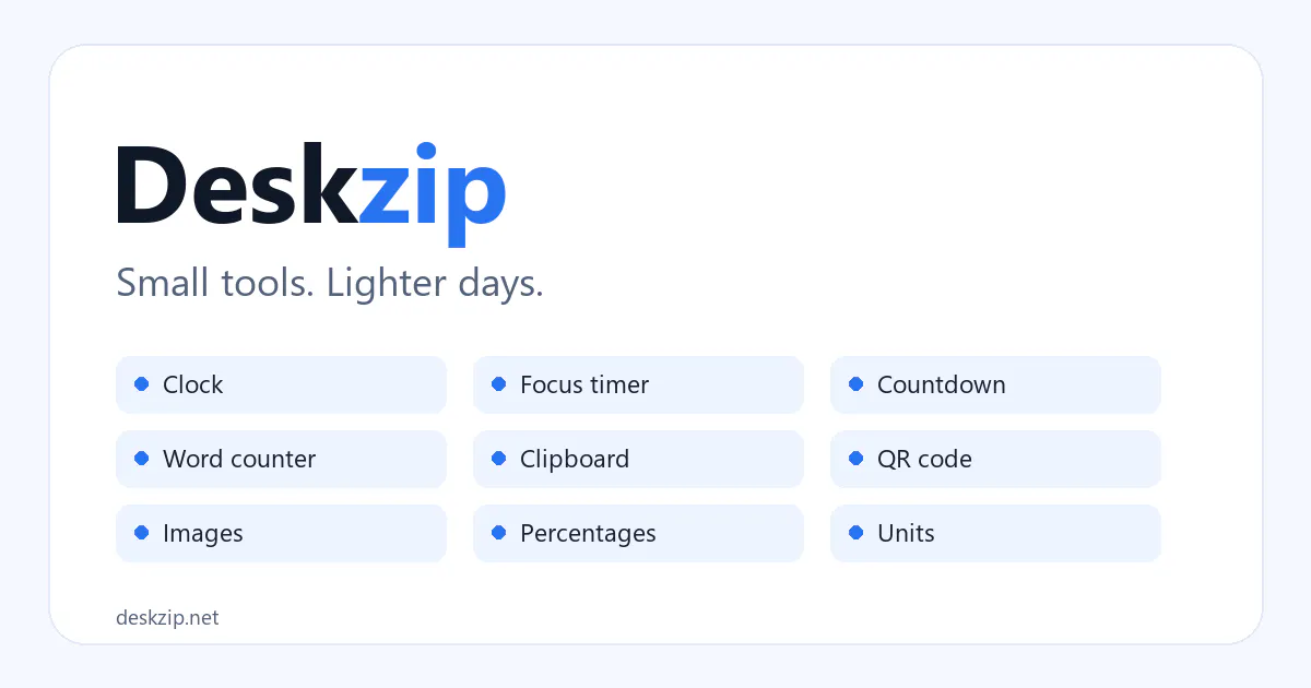 Deskzip gallery image