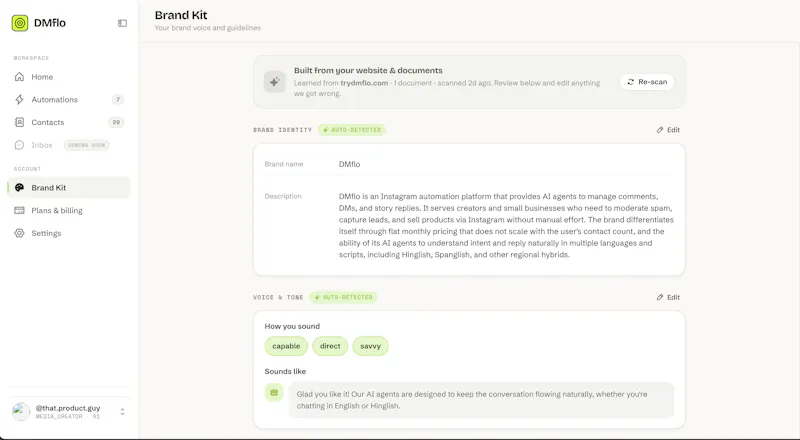 DMflo screenshot 7