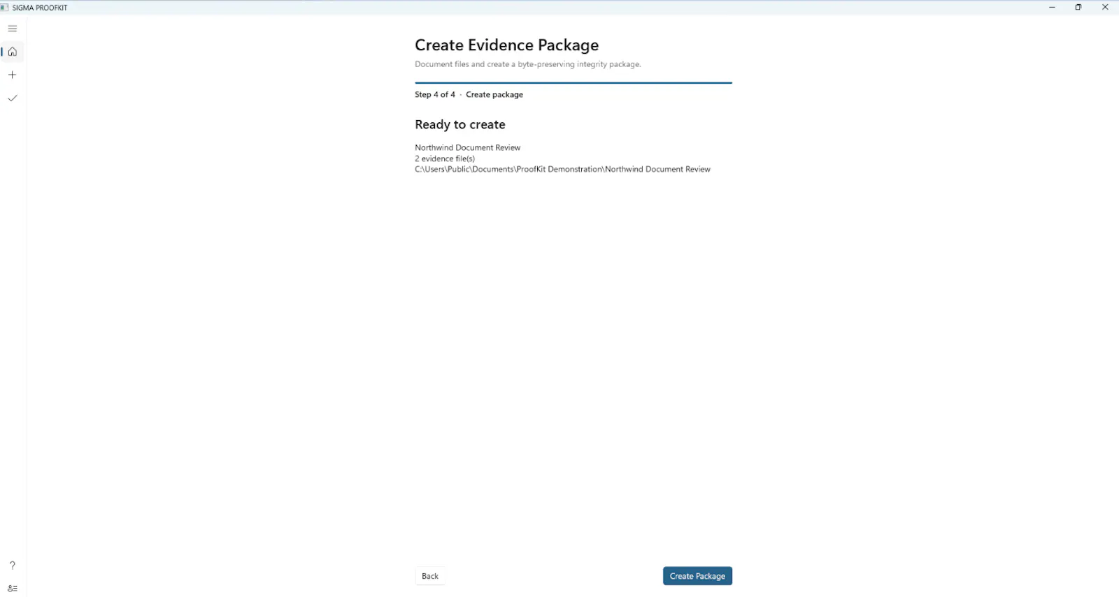 SIGMA PROOFKIT screenshot 1