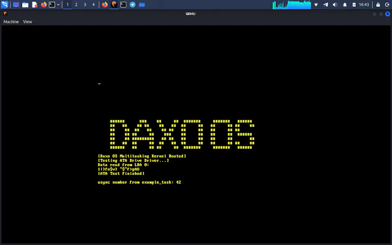 Daxo OS screenshot 3