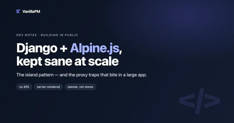VanillaPM screenshot 4