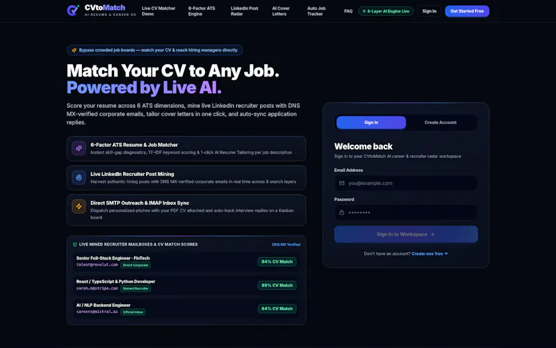 CVtoMatch screenshot 4