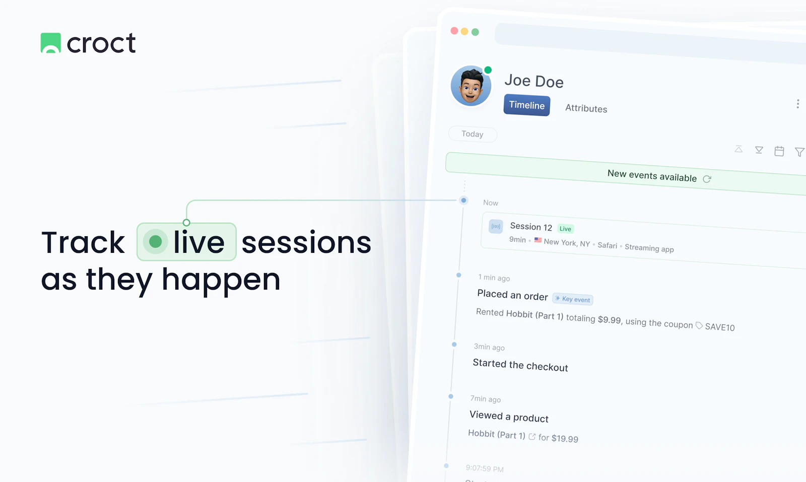 Visitor profiles and timeline by Croct screenshot 4