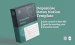 Dopamine Detox Notion Template image