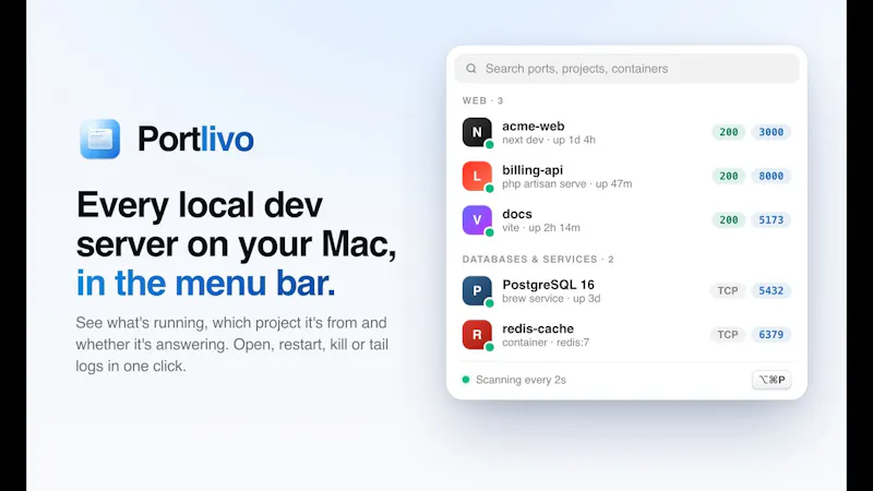 Portlivo screenshot 1 (video preview)