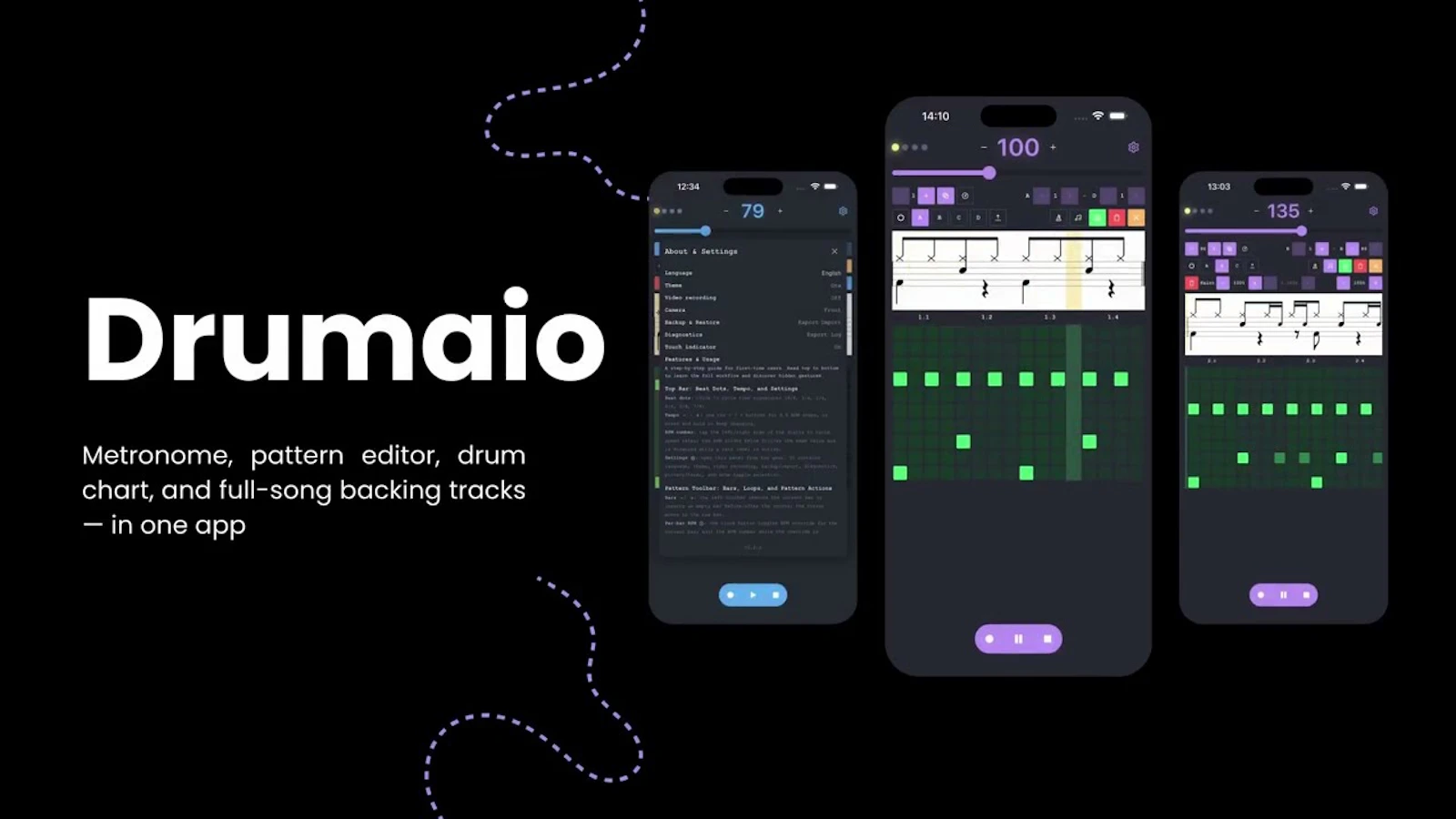 Drumaio screenshot 1 (video preview)