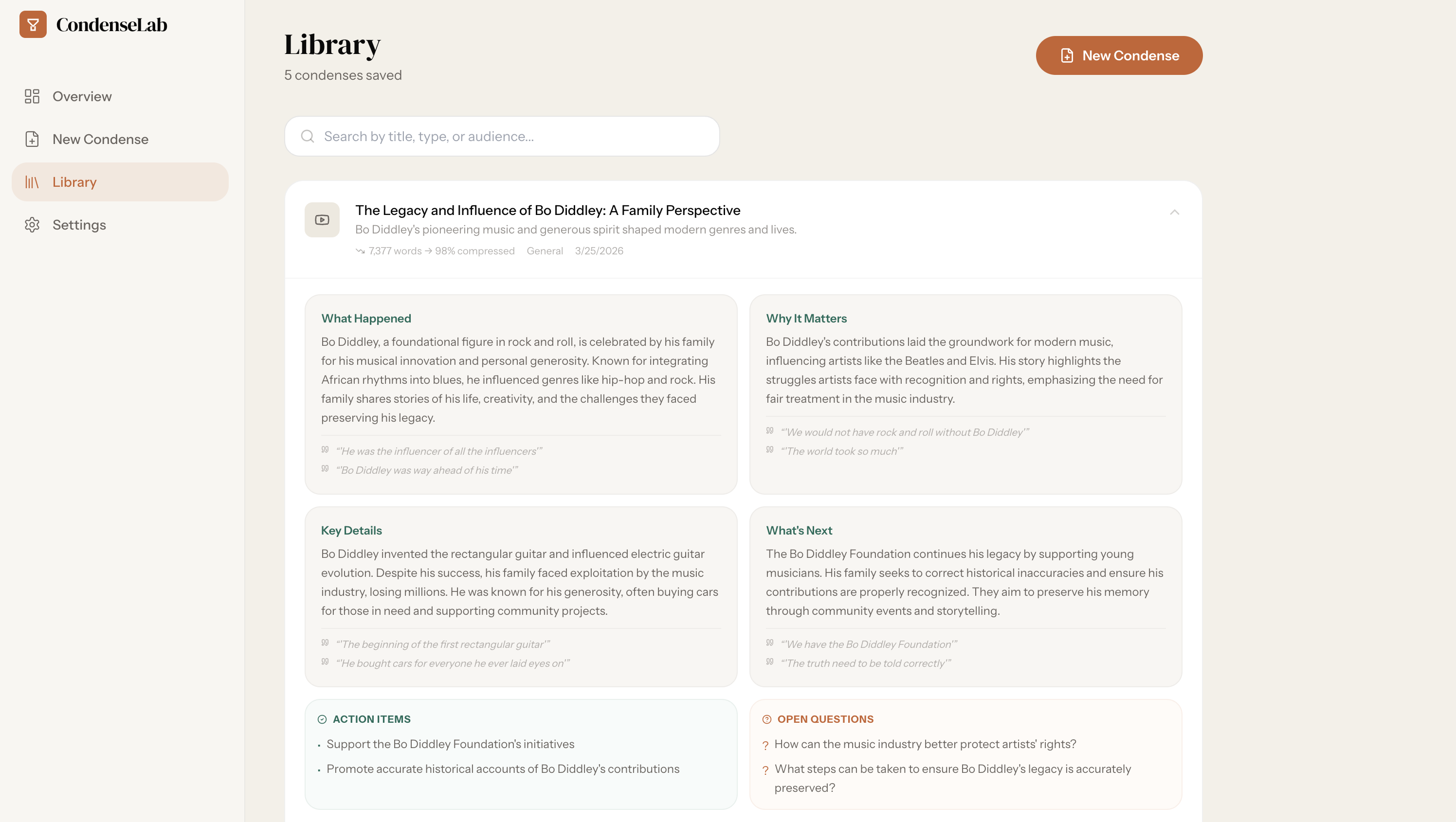 CondenseLab gallery image