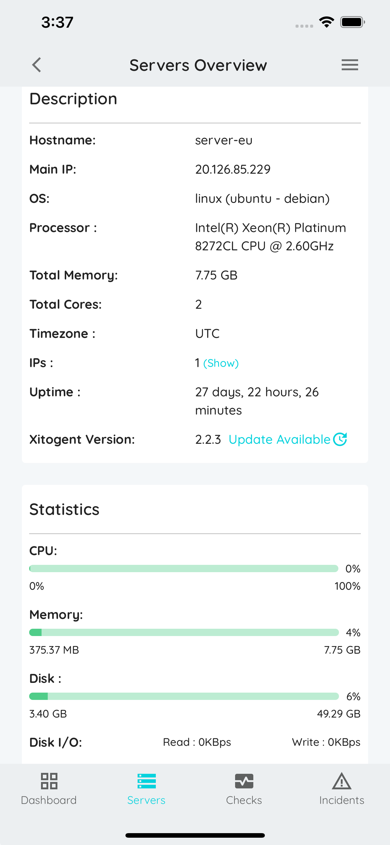 Xitoring - Uptime monitoring, Server monitoring, and Status page! media 10