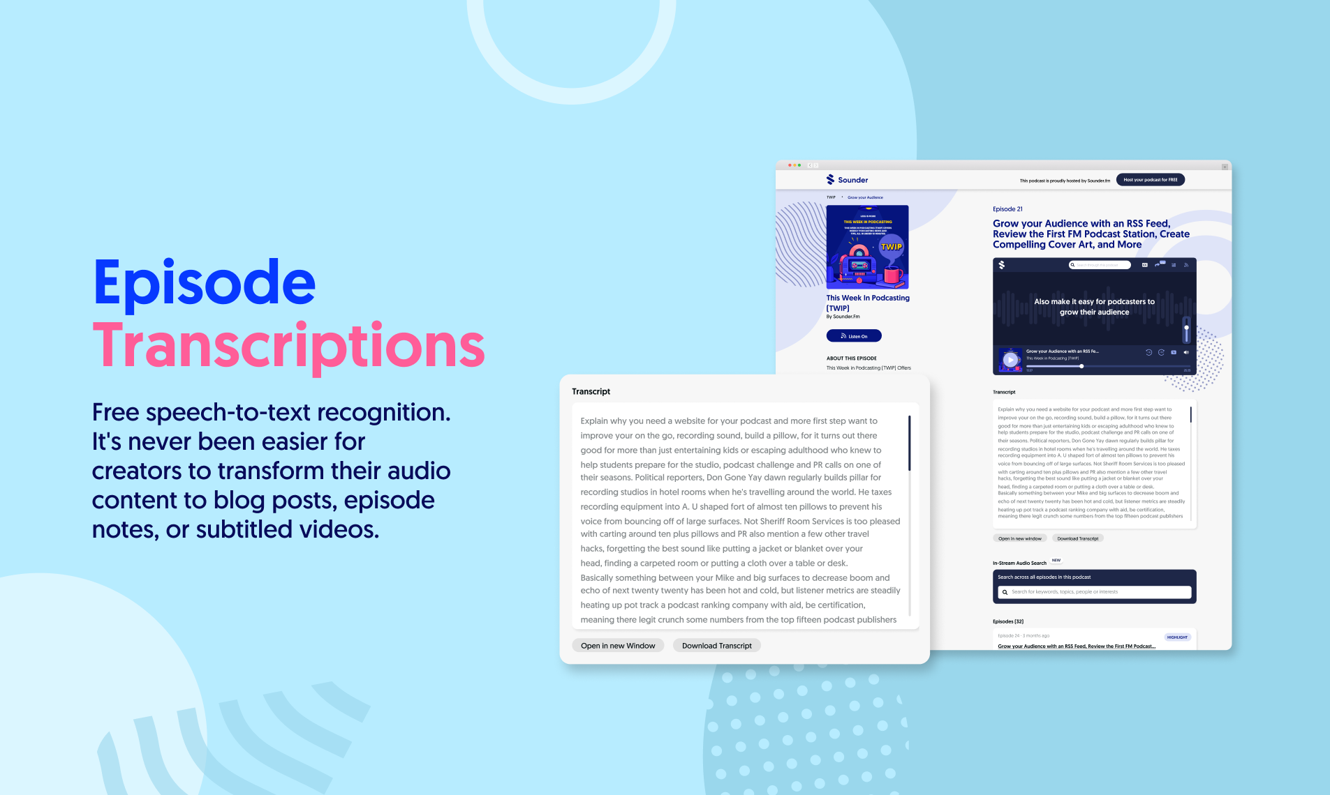 Sounder gallery image