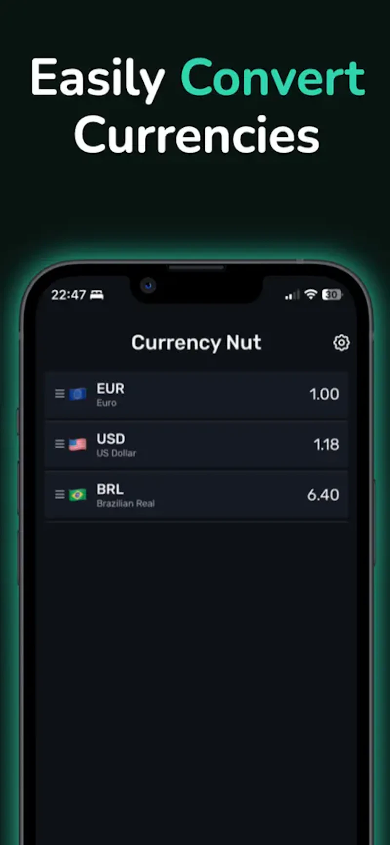 CurrencyNut - Currency Converter screenshot 4