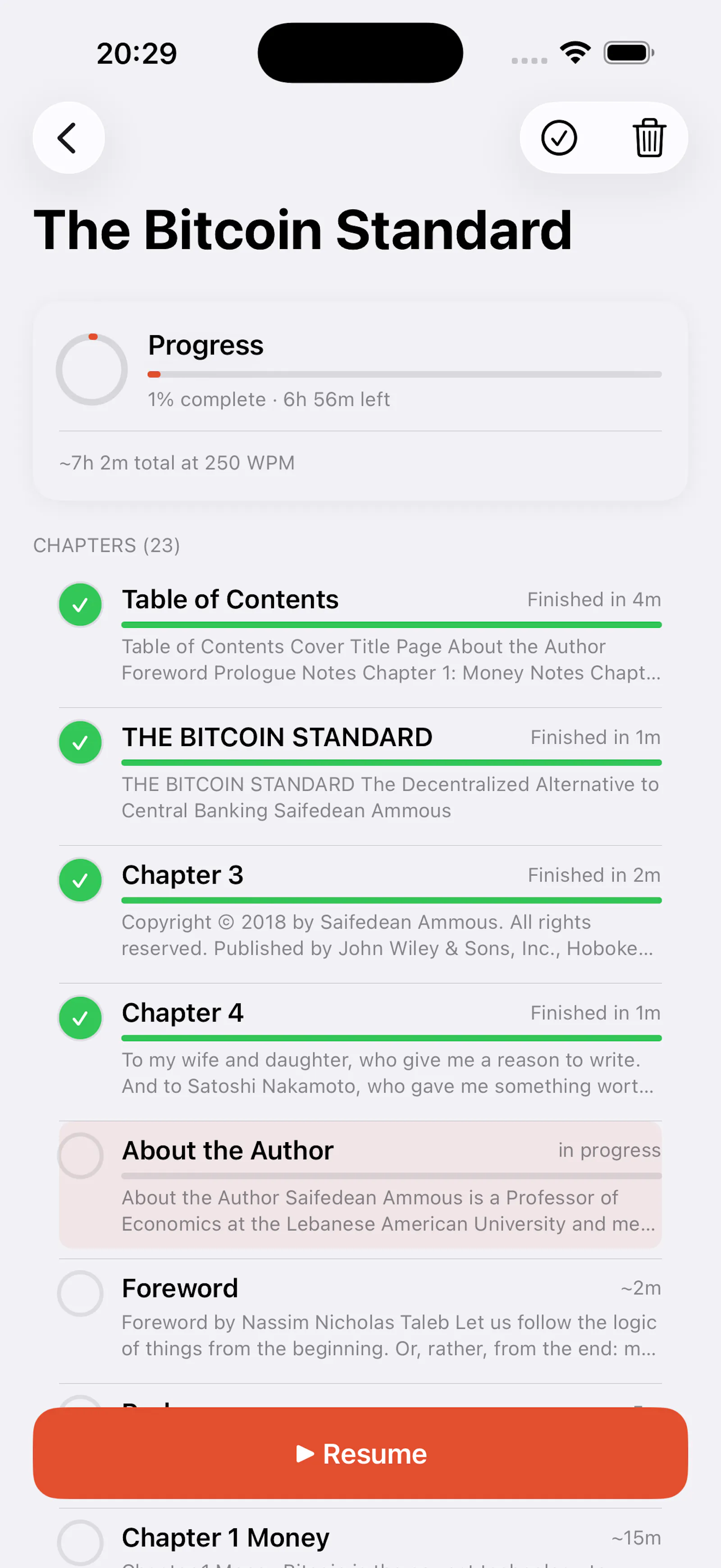 Readerr screenshot 2