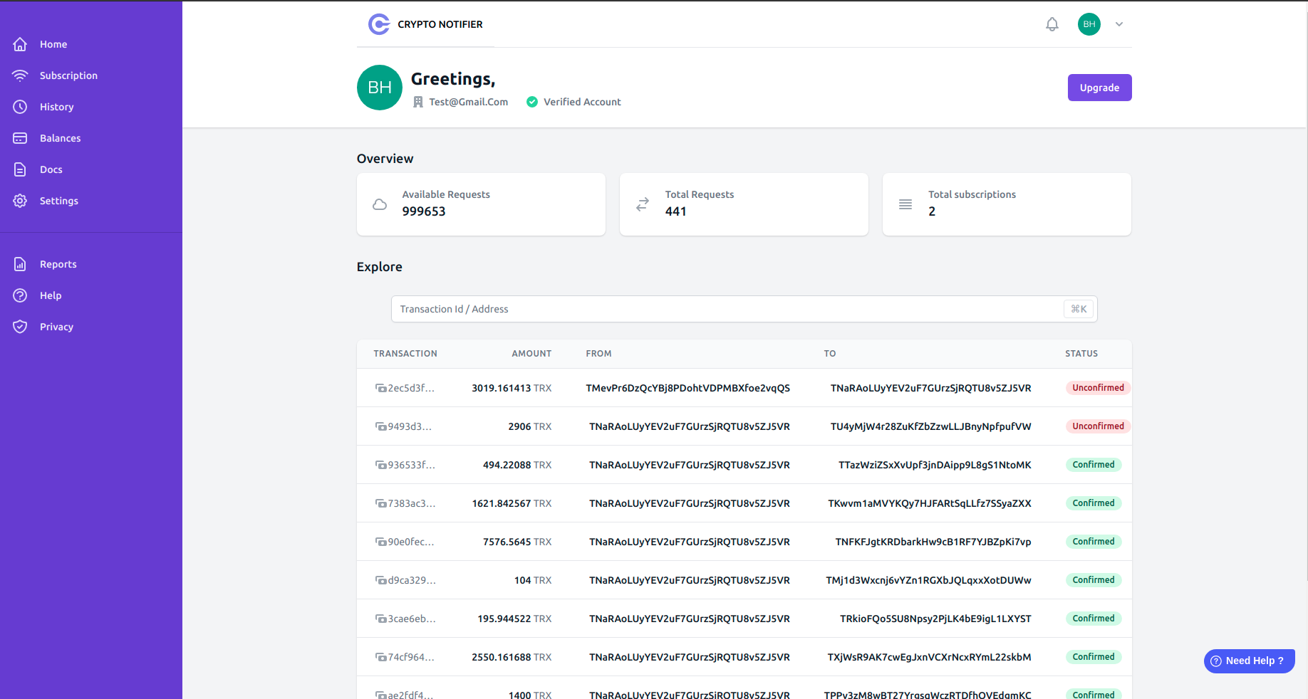 Cryptonotifier gallery image