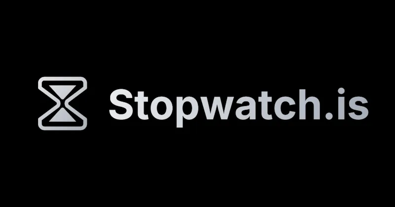 Stopwatch.is screenshot 1