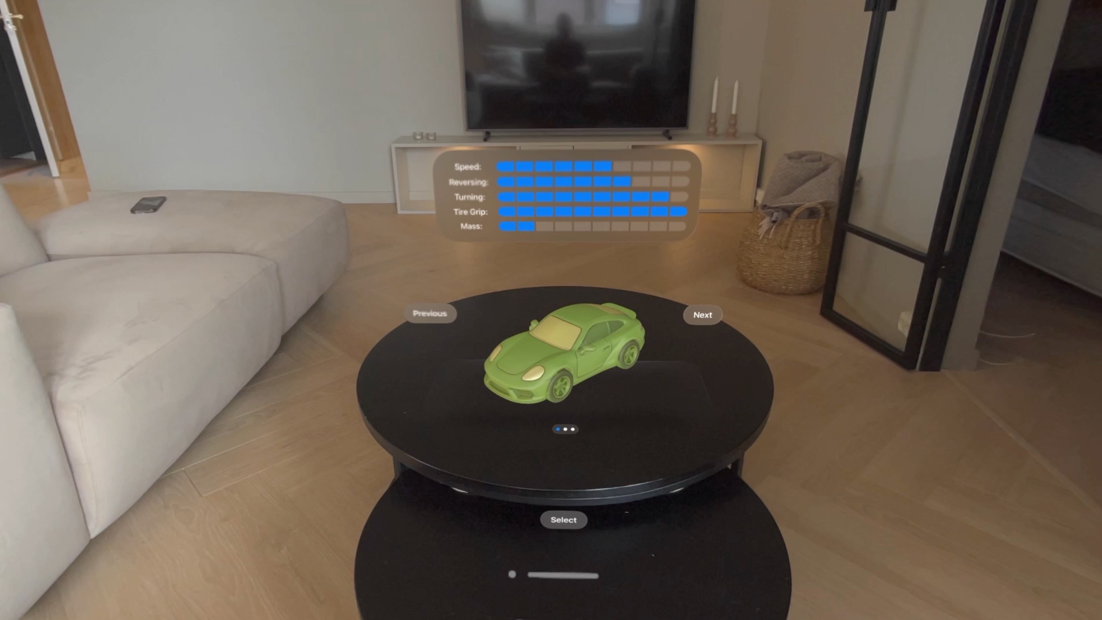 Sürükleyici RC arabası - Apple Vision Pro için RC Araba Oyunu medya 2