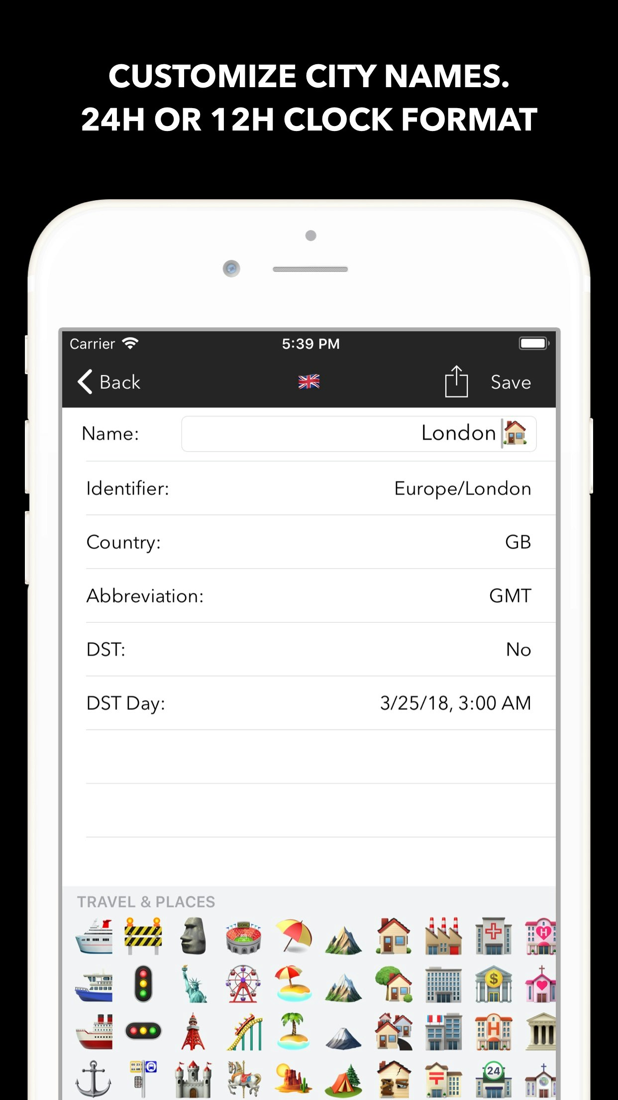 Flag Time - Time Zone Widget gallery image