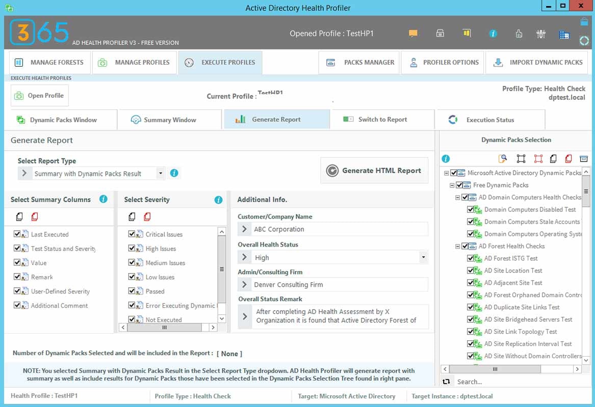 Active Directory Health Profiler gallery image