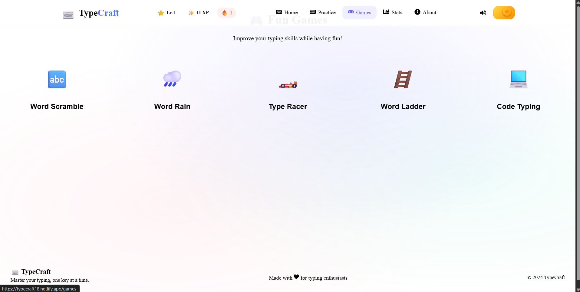 TypeCraft - Screenshot 4 showing product features and functionality