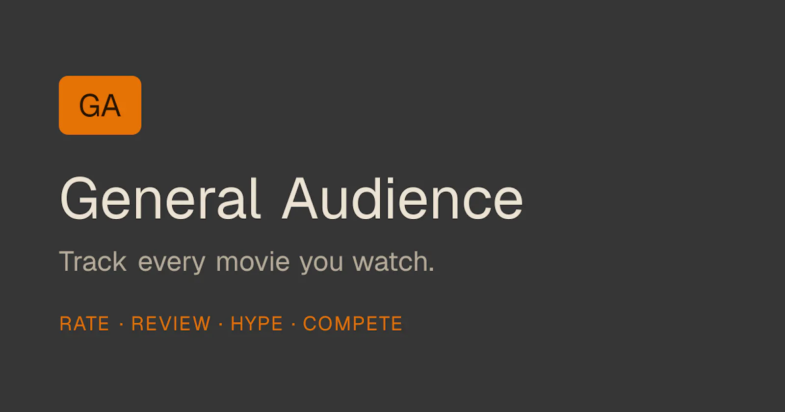 General Audience screenshot 1