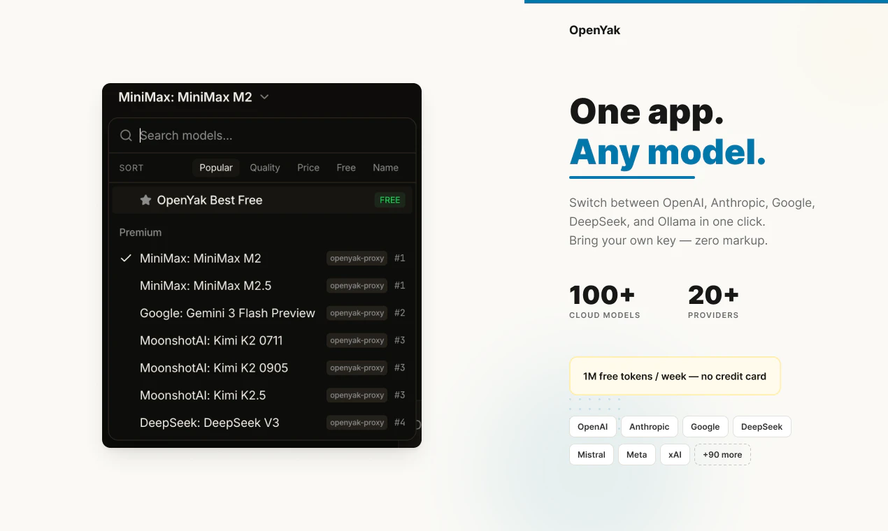 OpenYak screenshot 2