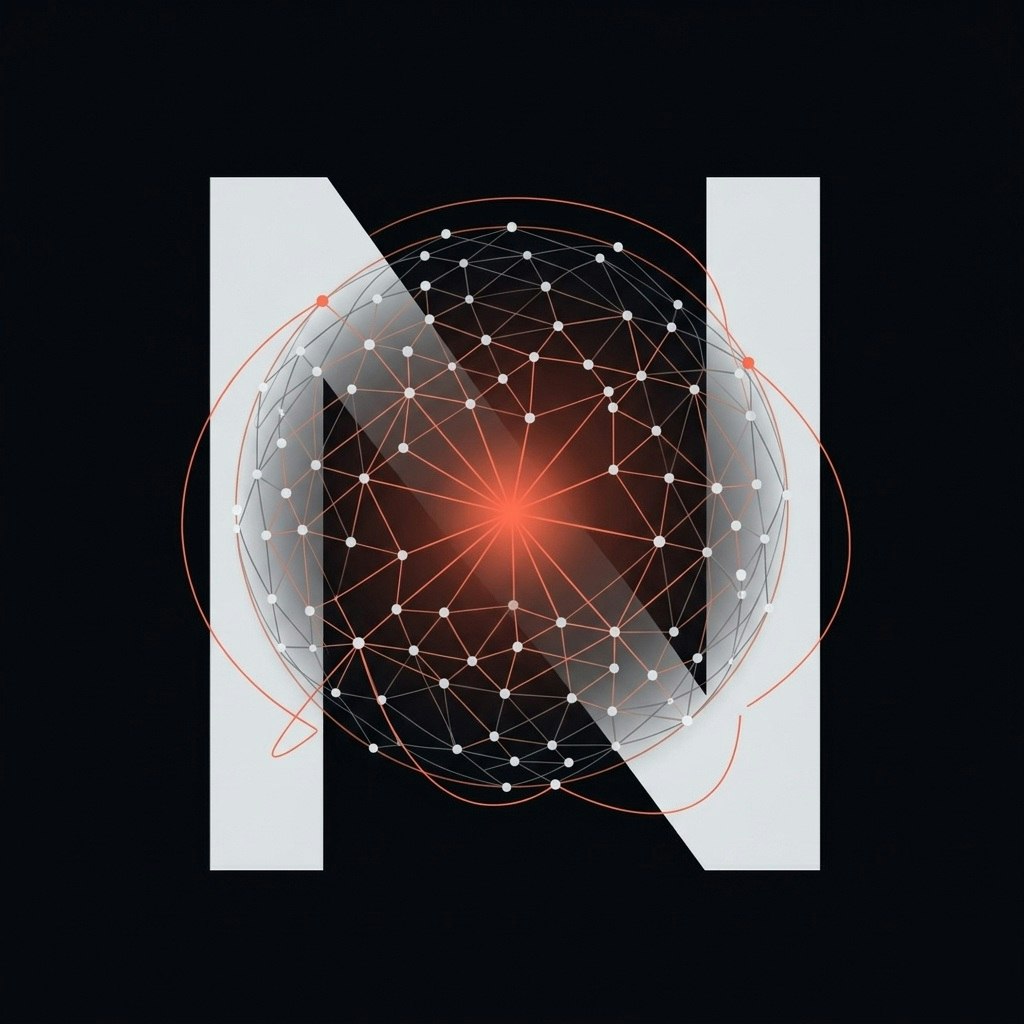 NetworkMap-Pro - Product Hunt launch logo and brand identity