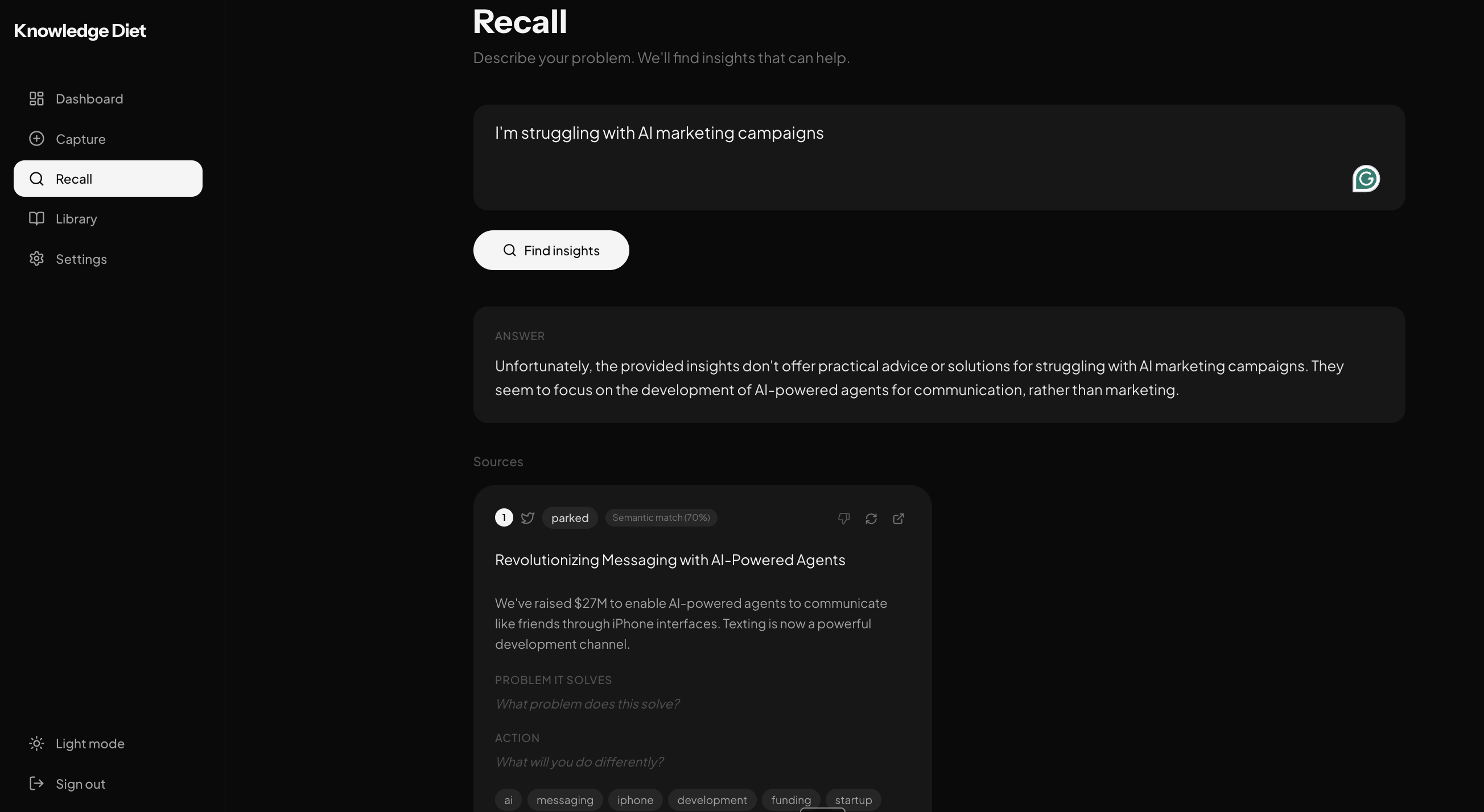 Knowledge Diet gallery image