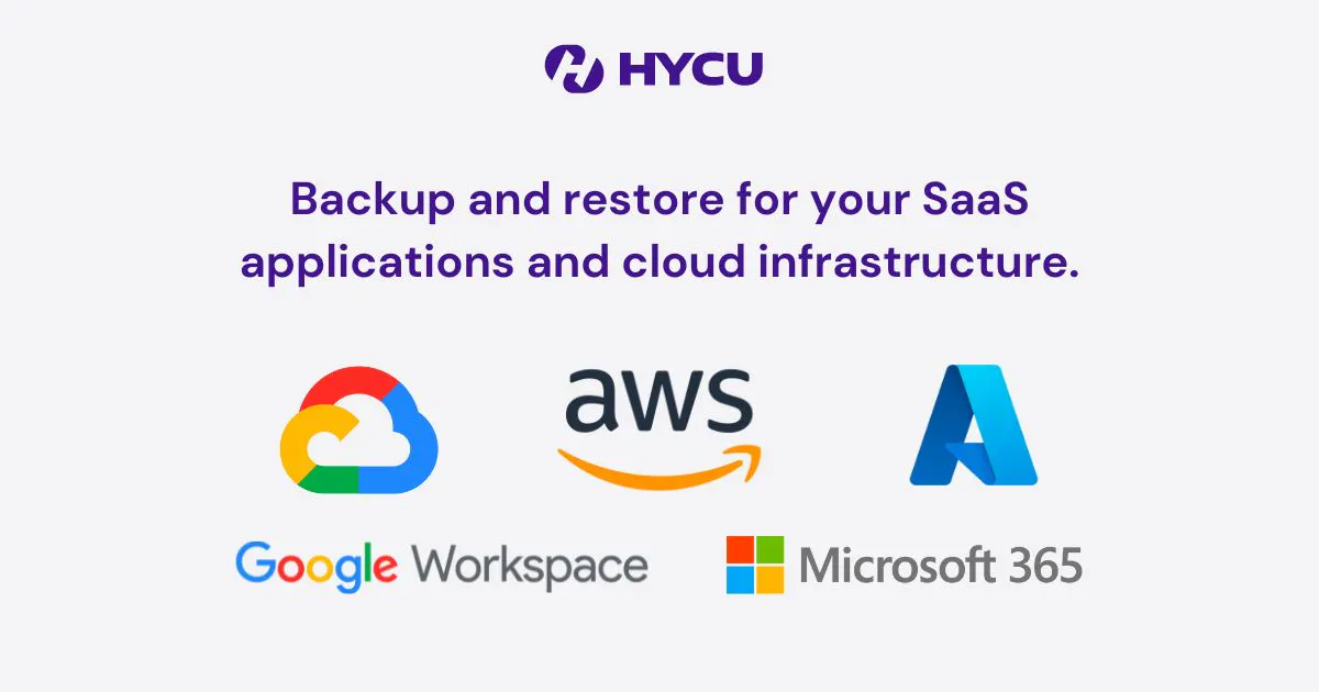 HYCU Protege for AWS gallery image