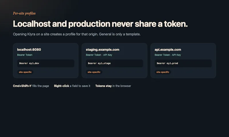 Klyra Autofill screenshot 4
