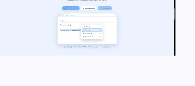 SendReady screenshot 3