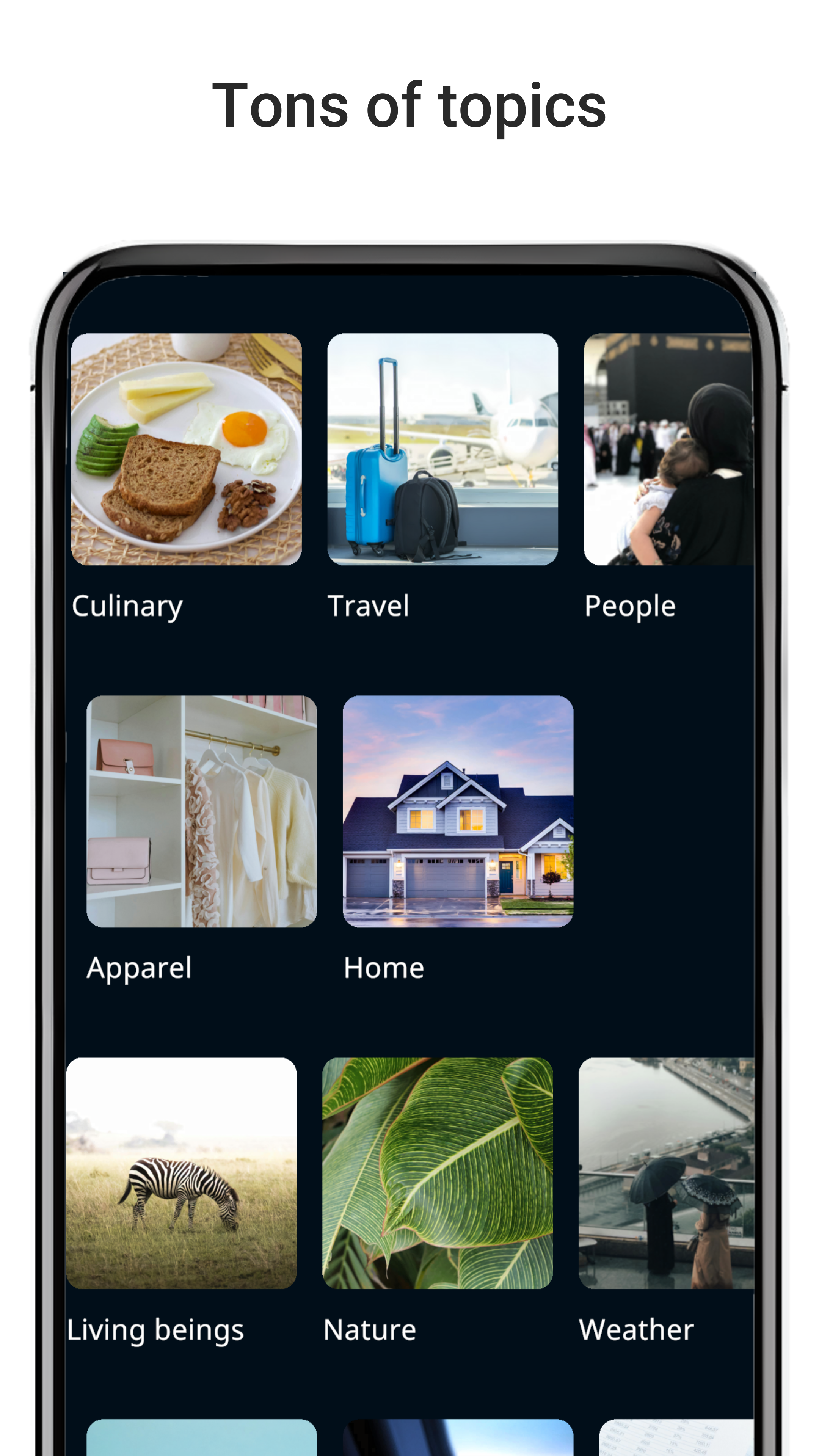 Learn Words — French, Spanish - Vocabulary app to learn words in many languages and topics media 2