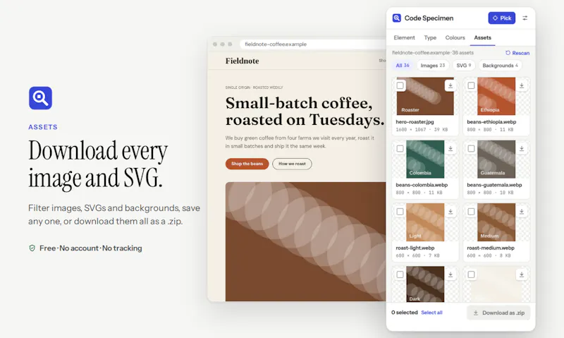 Code Specimen screenshot 5
