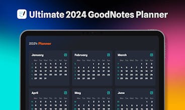 Ultimate 2024 Goodnotes Planner gallery image