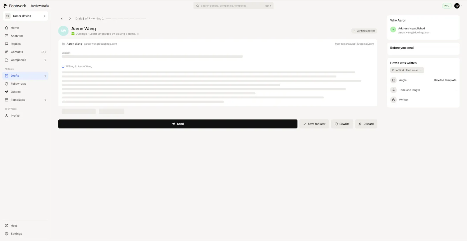 Footwork screenshot 3