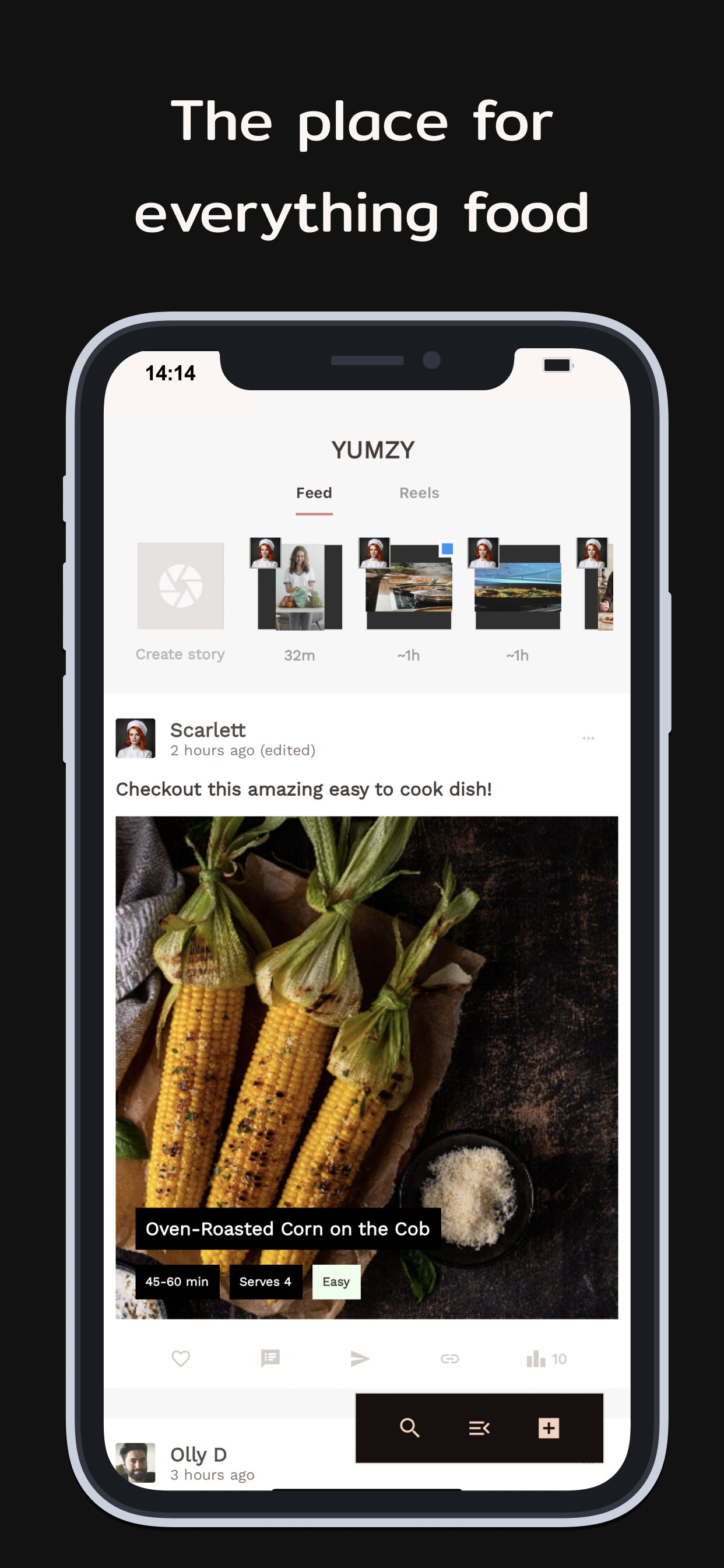 Yumzy: Food Social media 3