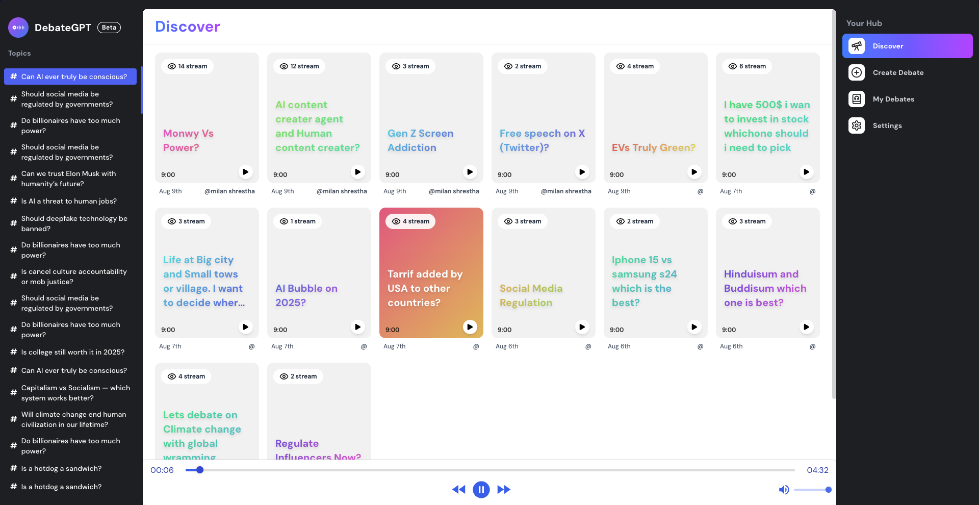 DebateGPT gallery image