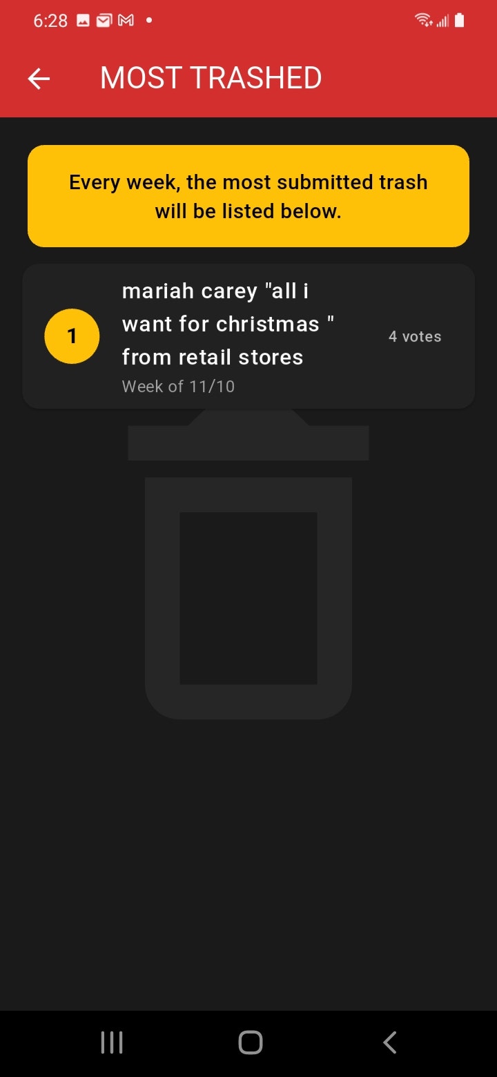 TrashIt - Screenshot 2 showing product features and functionality
