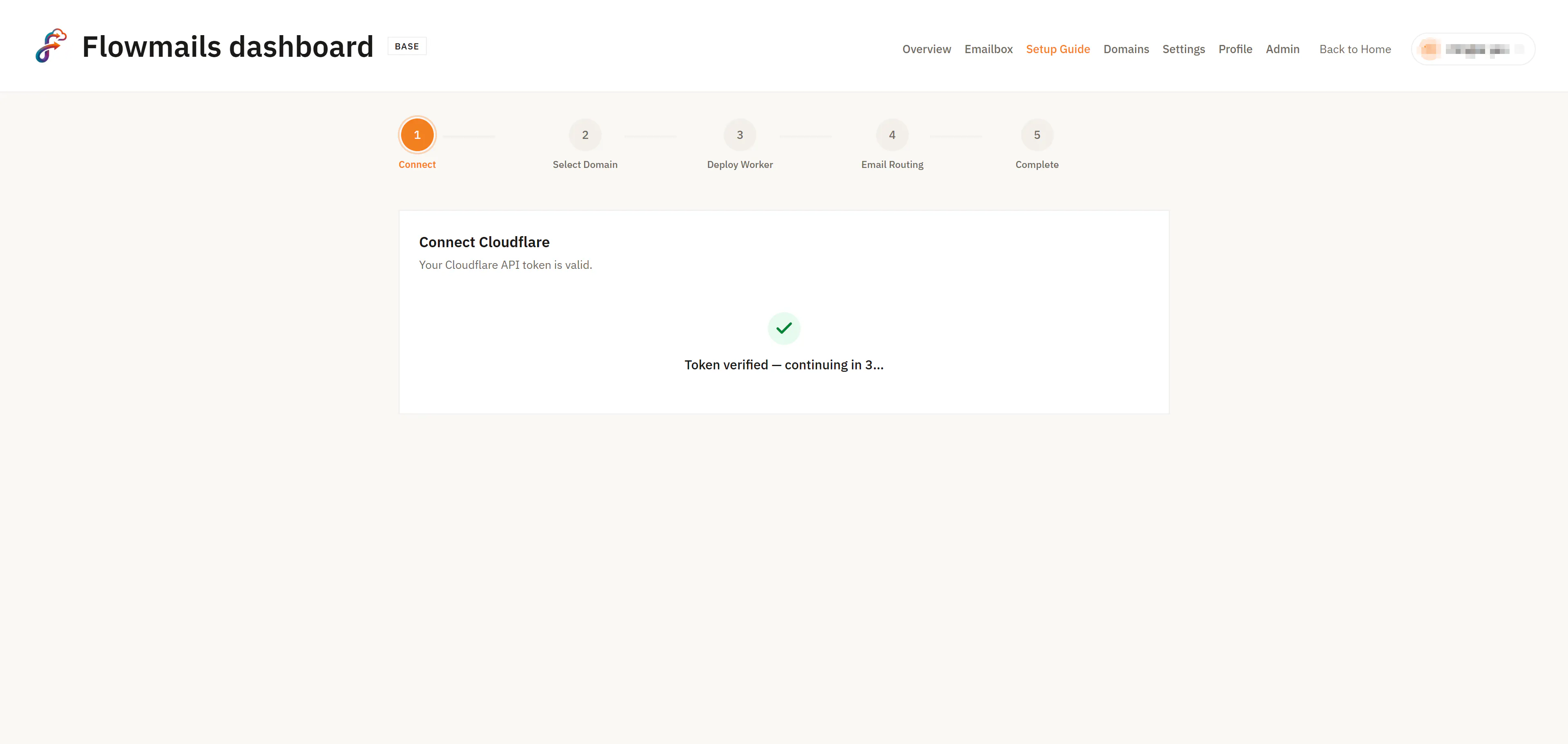 Flowmails | CF native domain email box gallery image