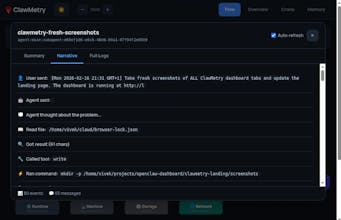 ClawMetry for OpenClaw gallery image