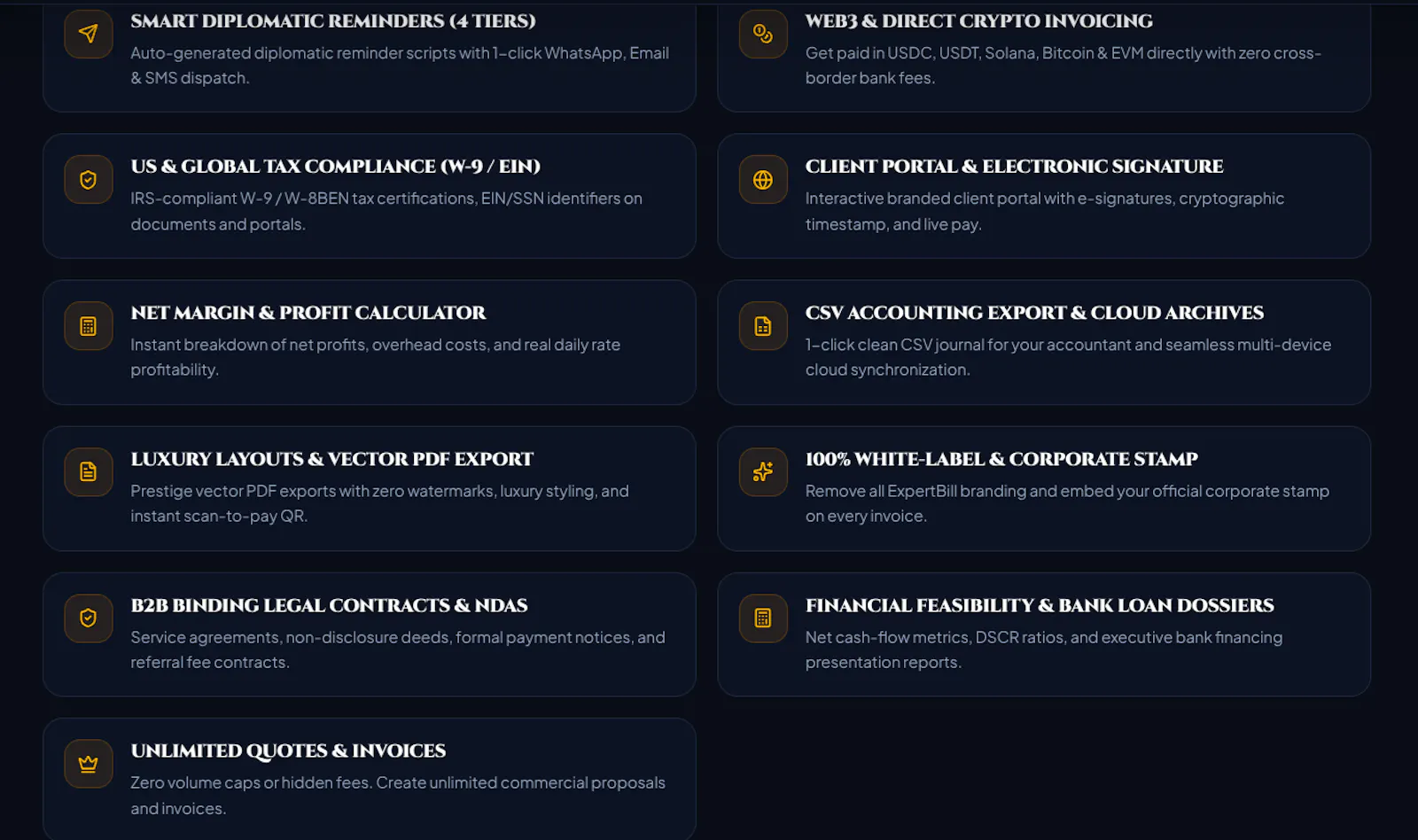 ExpertBill-one screenshot 2