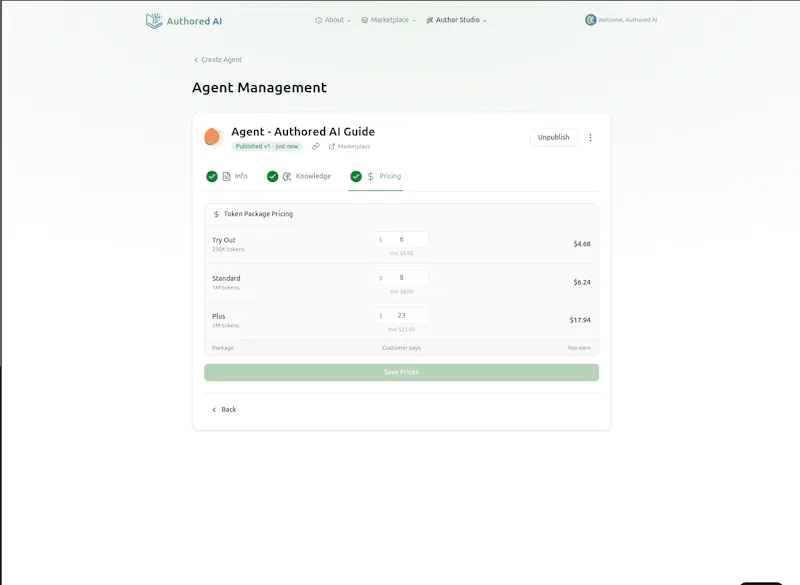 Authored AI screenshot 9