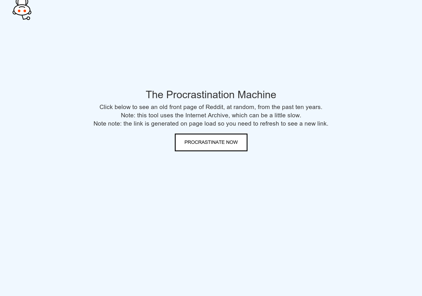 The Procrastination Machine gallery image