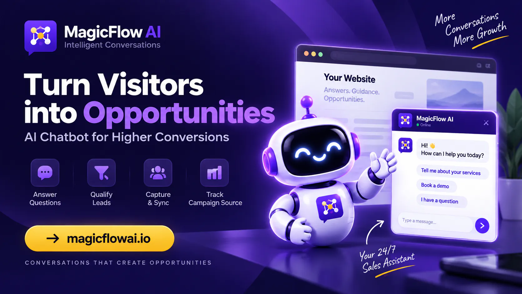 MagicFlow AI – AI Chatbot gallery image